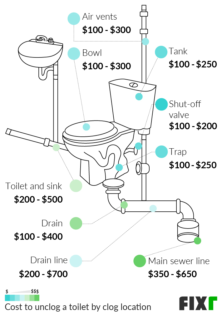 How Much Does A Plumber Cost To Unclog A Toilet?