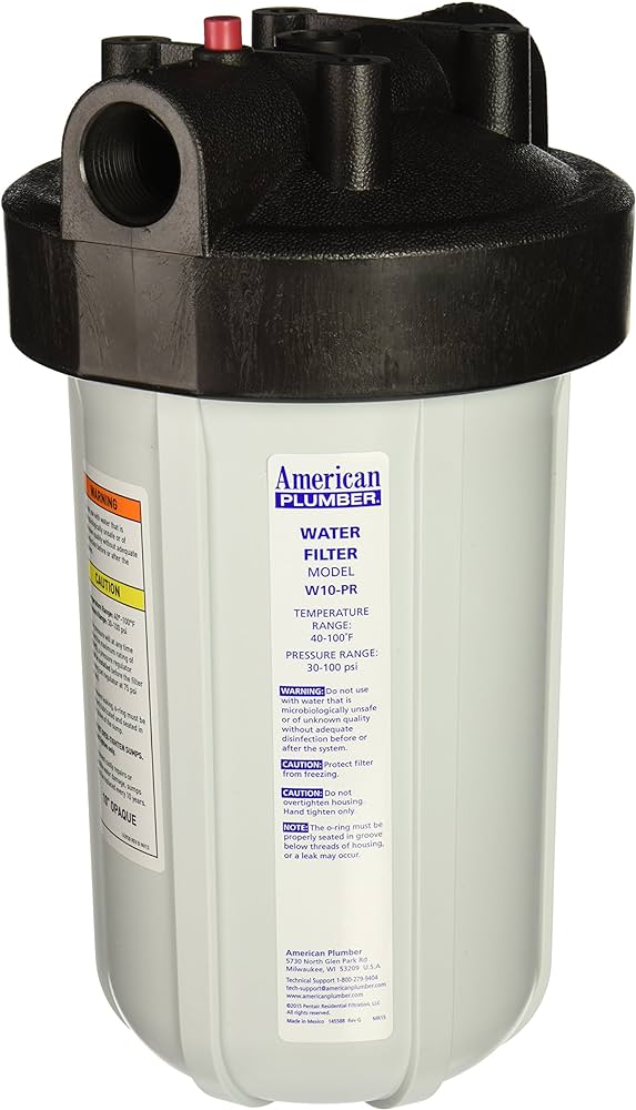 American Plumber Water Filter W10 Pr