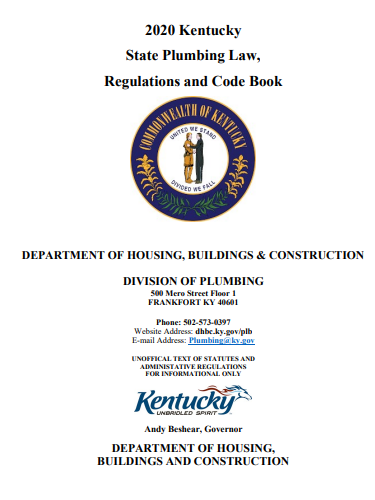 Kentucky State Plumbing Code